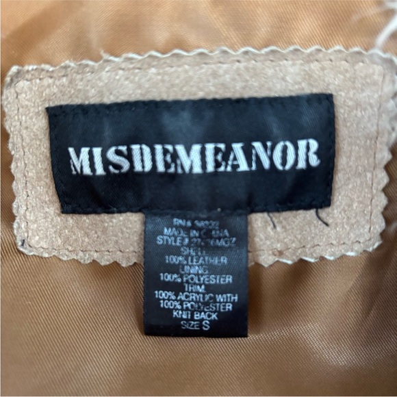 Free People Vintage Misdemeanor Penny Lane Long Leather Fur Coat - Picture 13 of 13